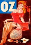 Peter Hack-Brookes cover for Oz from September 1971 - a copy from a US magazine cover from 1949