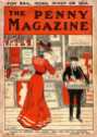 The Penny Magazine shows itself being sold from what looks like a railway station stall in 1904