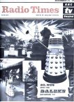 The first Daleks cover for Radio Times in November 1964