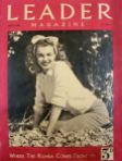 Leader magazine led the world in putting Marilyn Monroe on its cover in April 1946