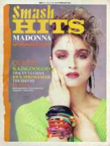 A different look for the cover of Smash Hits, also in February 1984