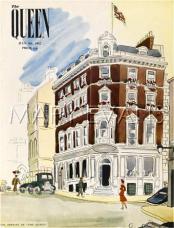 The glossy monthly Queen occupied the old Tit-Bits office in 1947