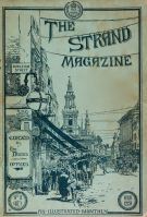 Strand magazine front cover design from March 1891 by George Charles Haité