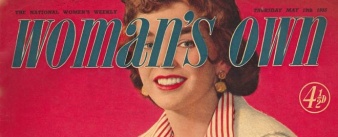 Front cover title from Woman's Own from 19 May 1955