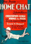 Winnie the Pooh appeared exclusively in colour in six 1928 issues of Home Chat